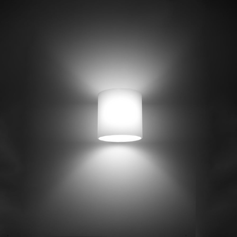 Wandlamp Vici Sollux Wit LxBxH 13x13x13 Glas Nnb