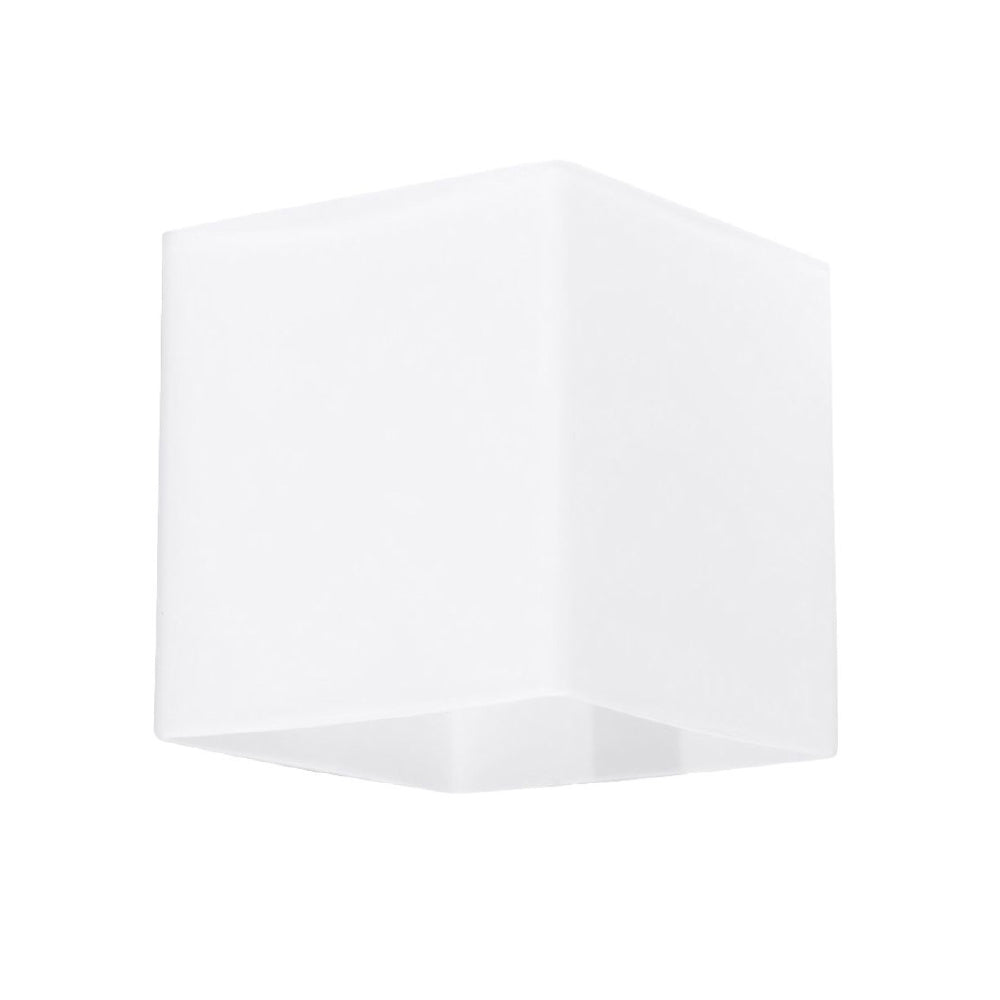 Wandlamp Rico Sollux Wit LxBxH 13x13x13 Glas Nnb