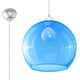 Hanglamp Ball Sollux blauw LxBxH 33x33x33 Metaal Nnb