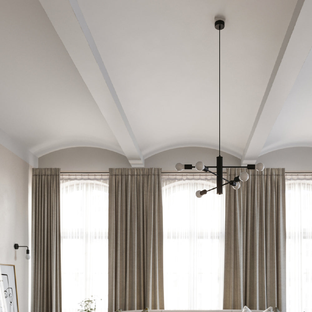 Wandlamp Duomo Sollux Zwart LxBxH 17x10x10 Metaal Nnb