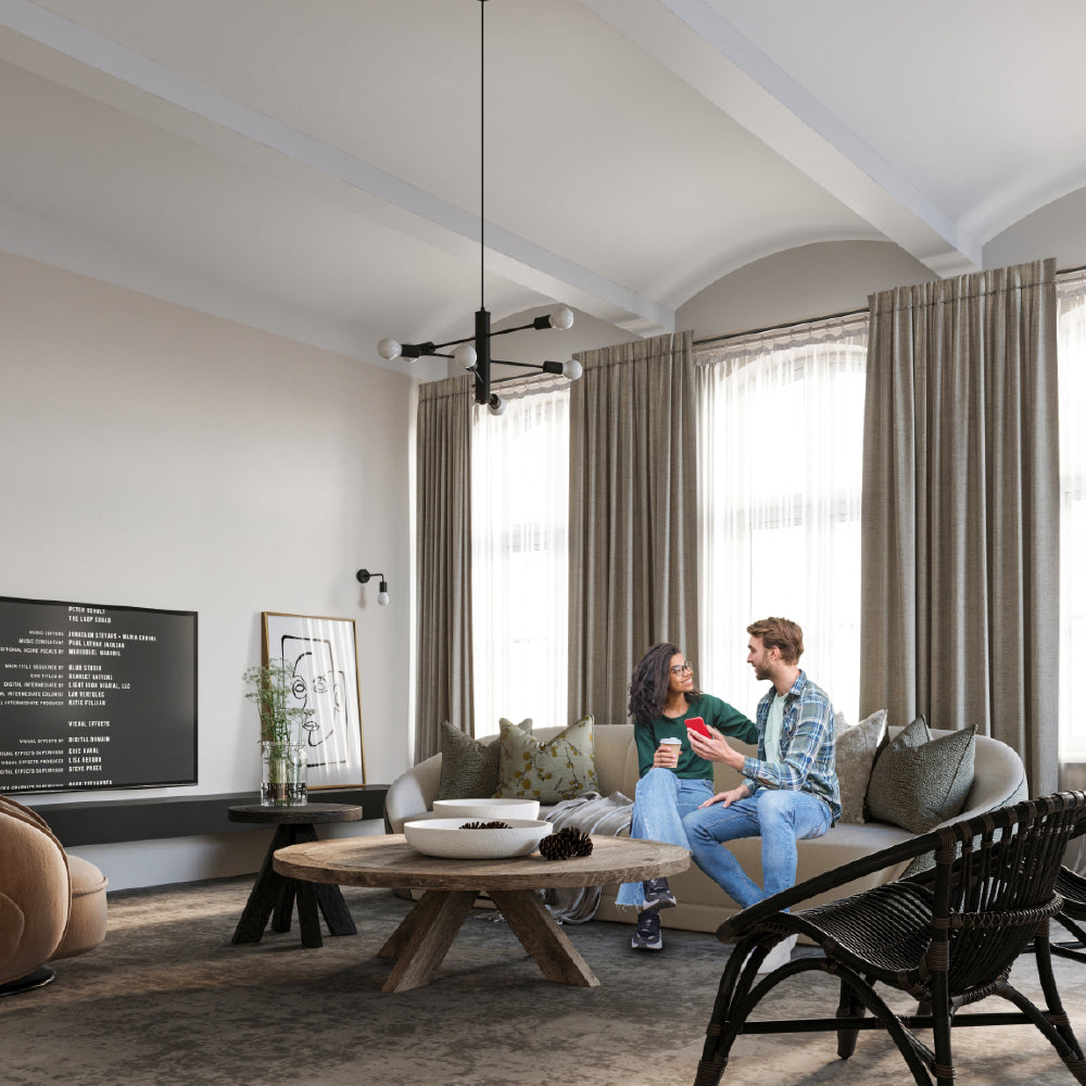 Wandlamp Duomo Sollux Zwart LxBxH 17x10x10 Metaal Nnb