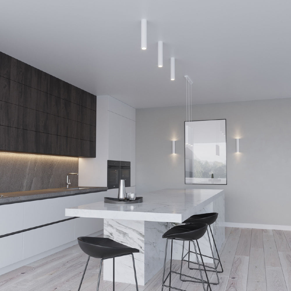 Wandlamp Lagos Sollux Wit LxBxH 14x14x31 Metaal Nnb