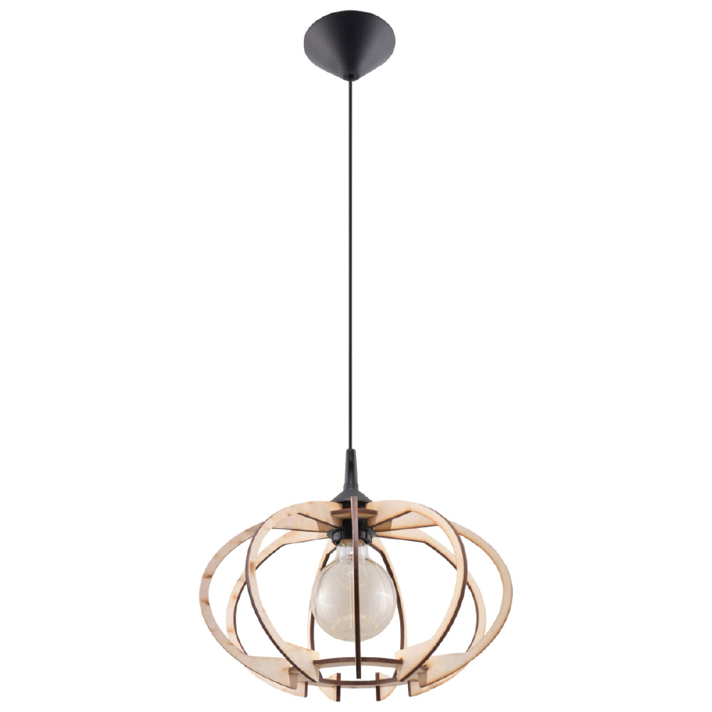 Hanglamp Mandelino Sollux Naturel Hout Nnb