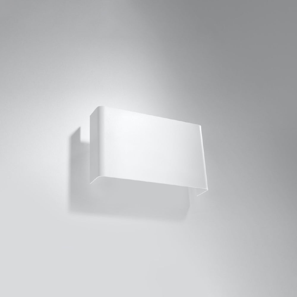 Wandlamp Copertura Sollux Wit LxBxH 31x17x12 Metaal Nnb