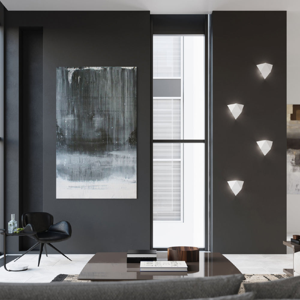 Wandlamp Solido Sollux Wit LxBxH 26x26x15 Metaal Nnb