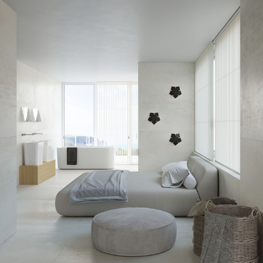 Wandlamp Penta Sollux Zwart LxBxH 26x26x15 Metaal Nnb