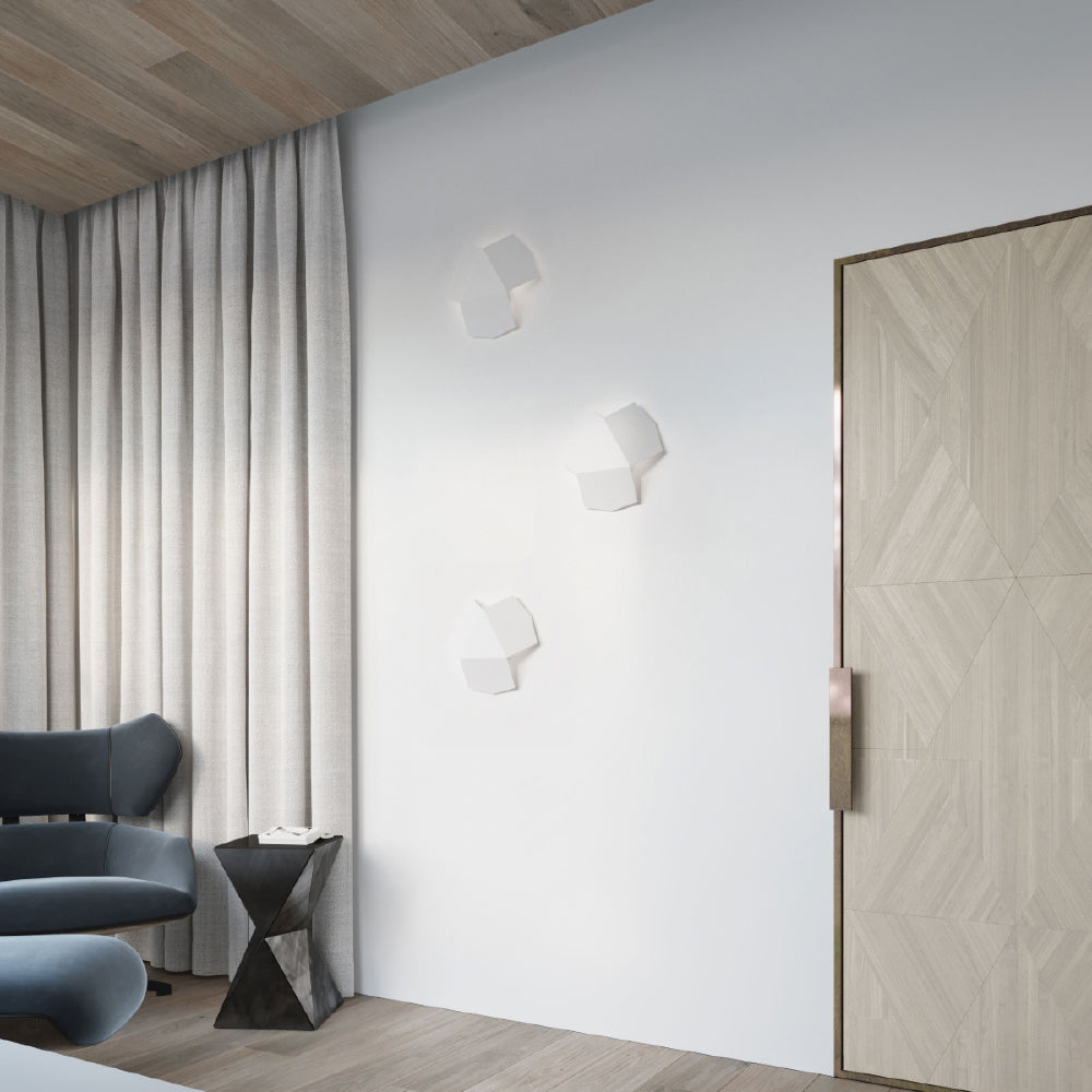 Wandlamp Tre Sollux Wit LxBxH 26x26x15 Metaal Nnb