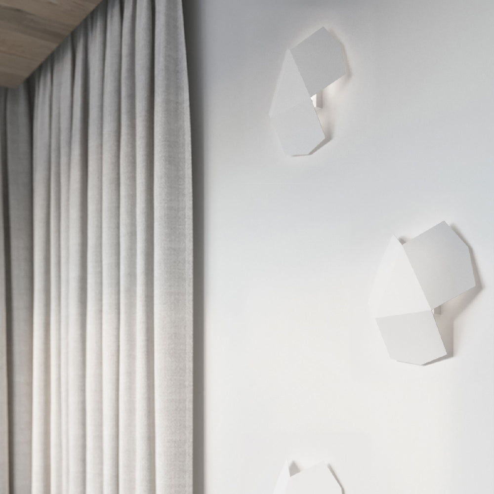 Wandlamp Tre Sollux Wit LxBxH 26x26x15 Metaal Nnb