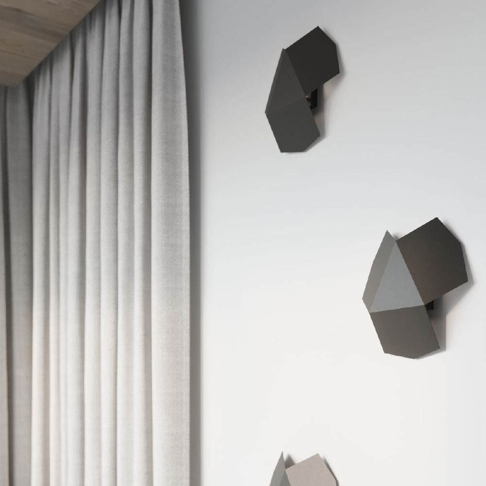 Wandlamp Tre Sollux Zwart LxBxH 26x26x15 Metaal Nnb