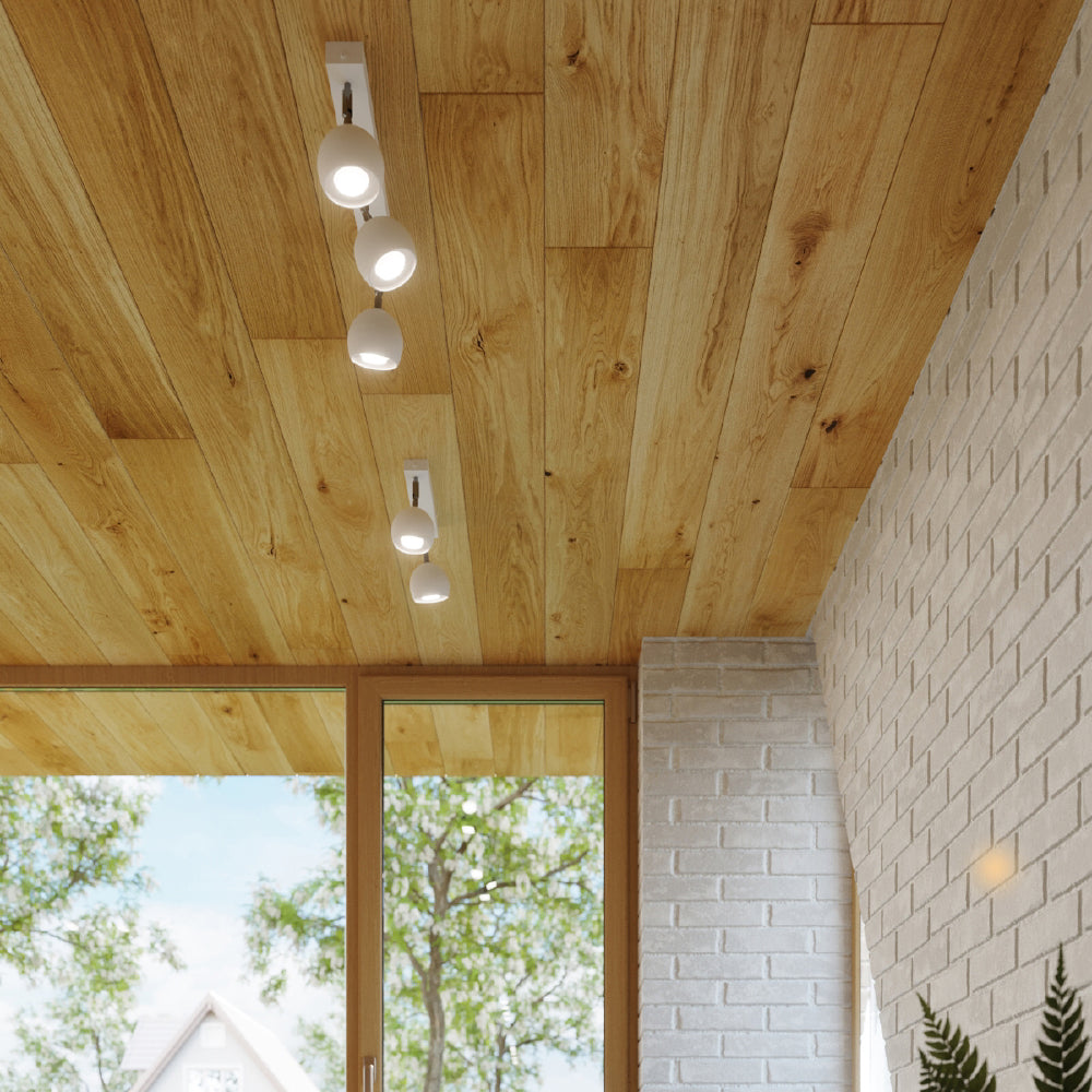 Wandlamp Oculare Sollux Wit LxBxH 17x10x10 Metaal Nnb