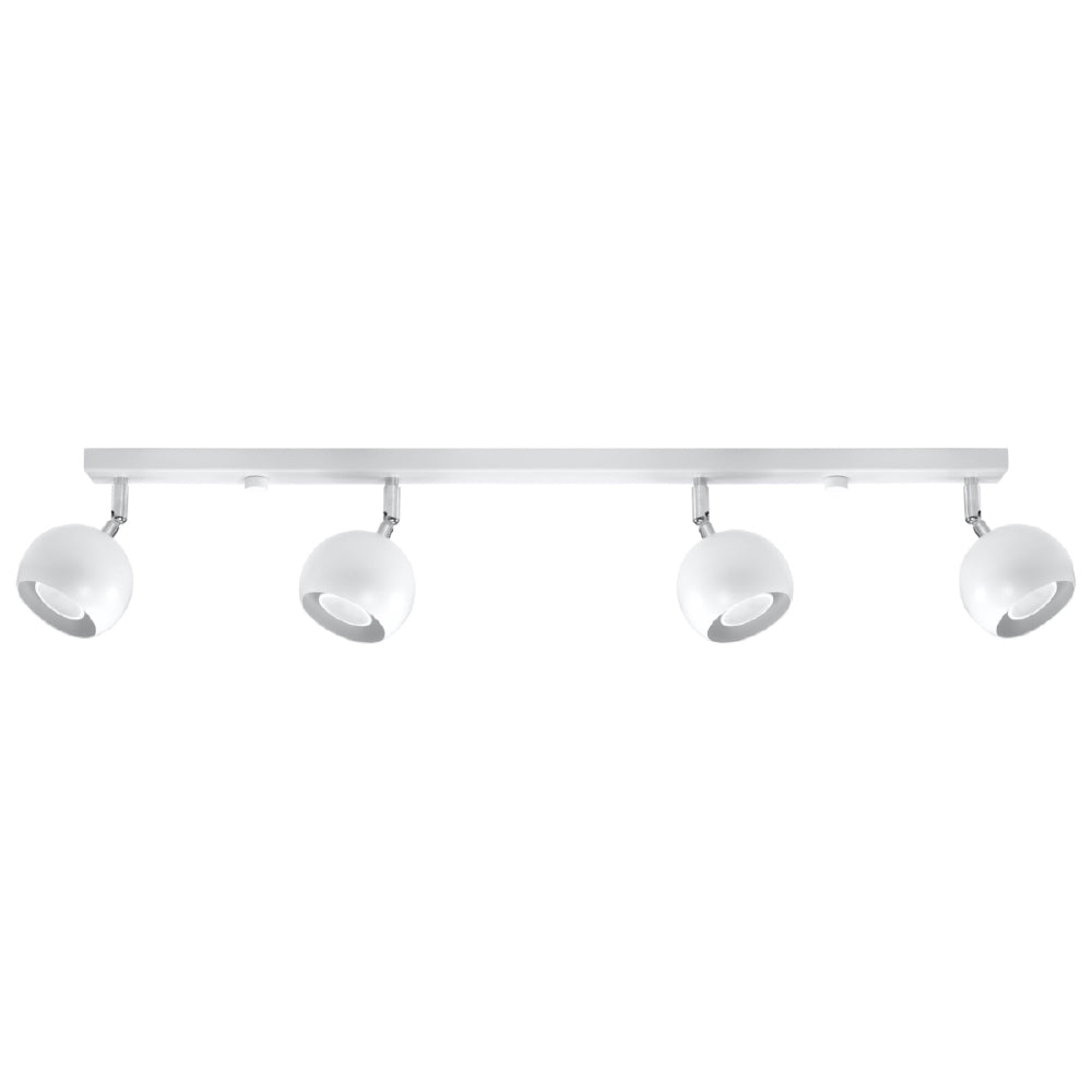 Plafondlamp Oculare Sollux Wit LxBxH 82x17x10 Metaal Nnb