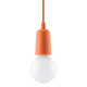 Hanglamp Diego Sollux Oranje LxBxH 13x13x13 PVC Nnb
