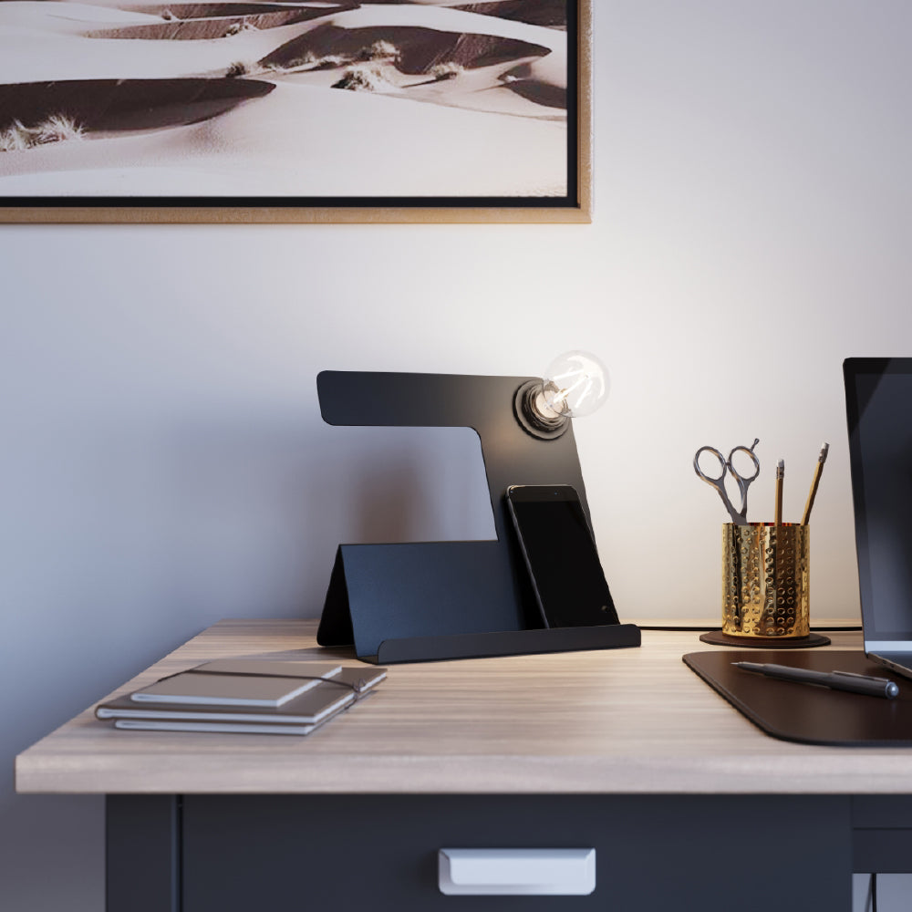 Hanglamp Tulip Sollux Zwart LxBxH 30x30x30 Metaal Nnb