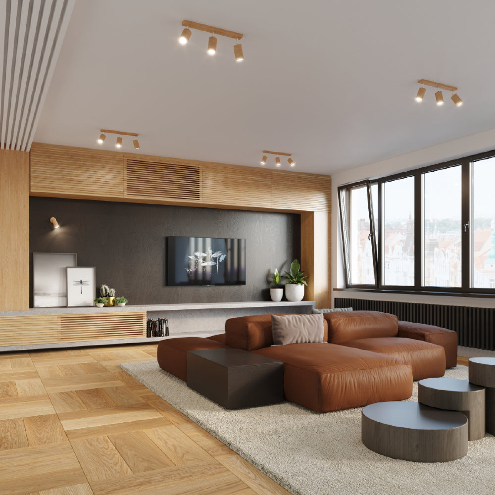 Wandlamp Berg Sollux Naturel LxBxH 17x10x10 Hout Nnb