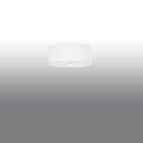 Plafondlamp Skala Sollux Wit Stof, Glas, Metaal Nnb