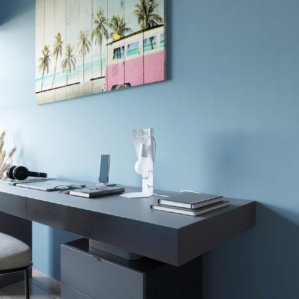 Tafellamp Arby Sollux Wit Metaal Nnb