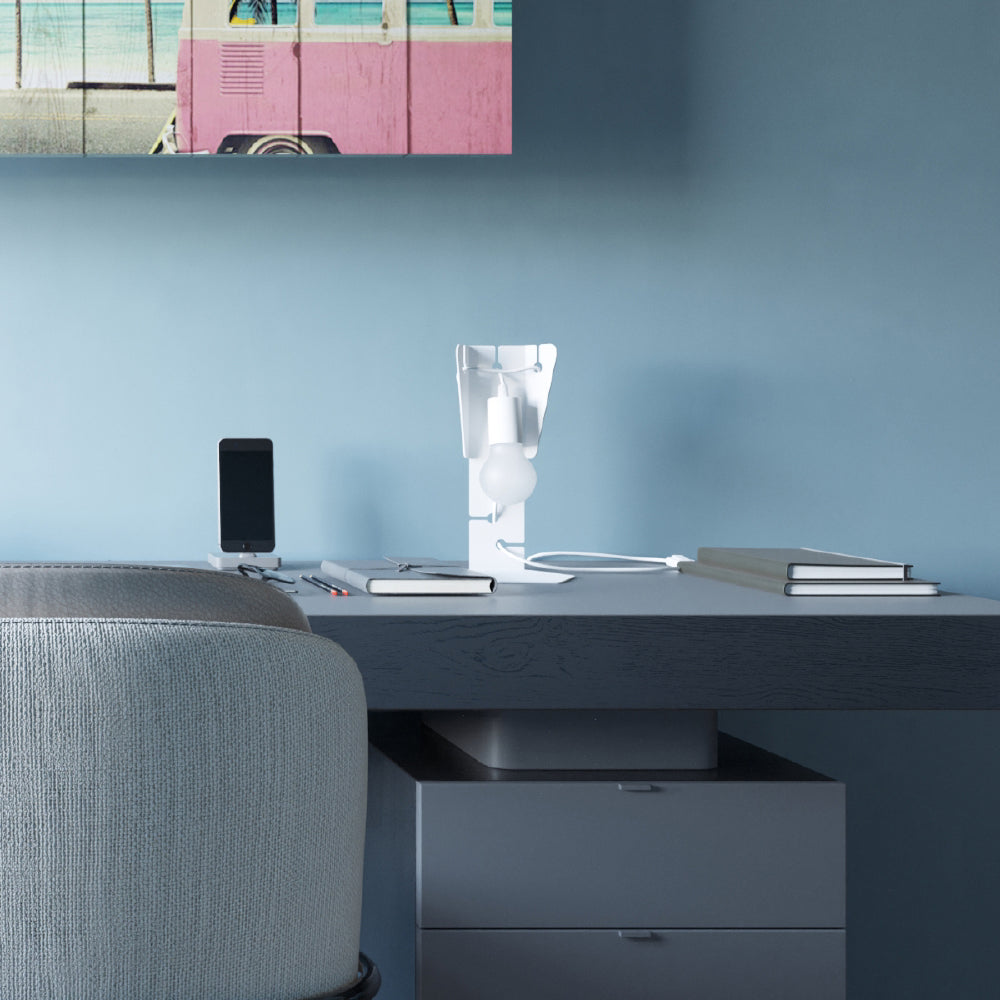 Tafellamp Arby Sollux Wit Metaal Nnb