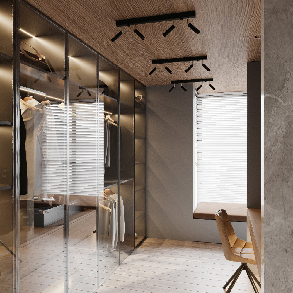 Plafondlamp Eyetech Sollux Zwart Metaal Nnb