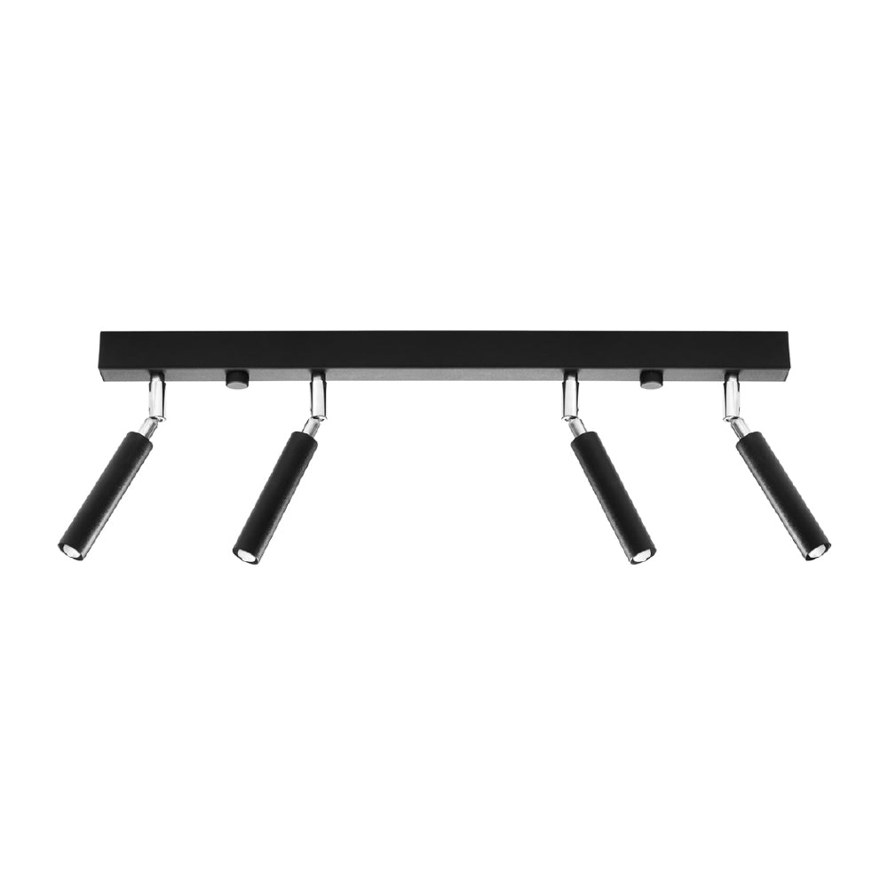 Plafondlamp Eyetech Sollux Zwart Metaal Nnb