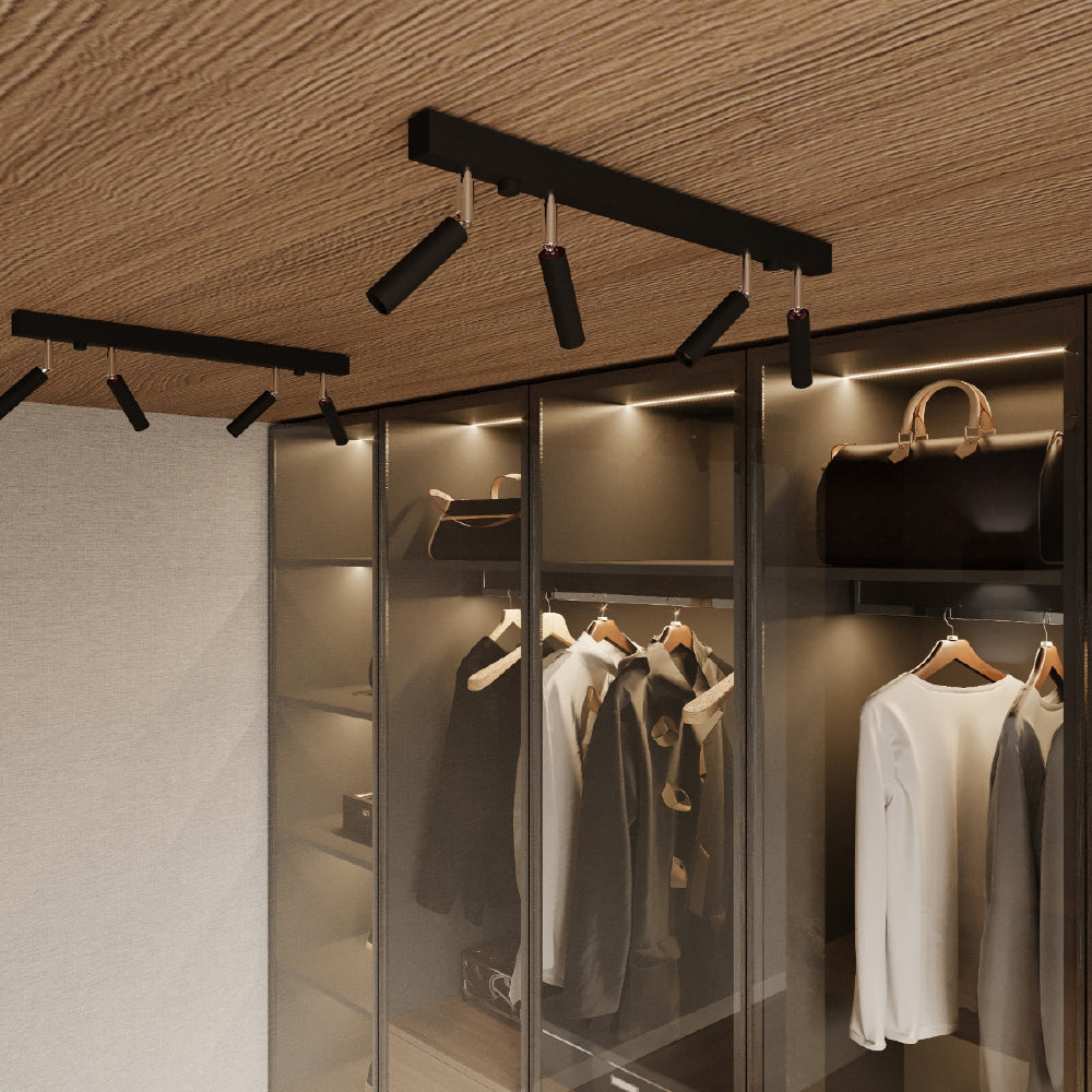 Plafondlamp Eyetech Sollux Zwart Metaal Nnb