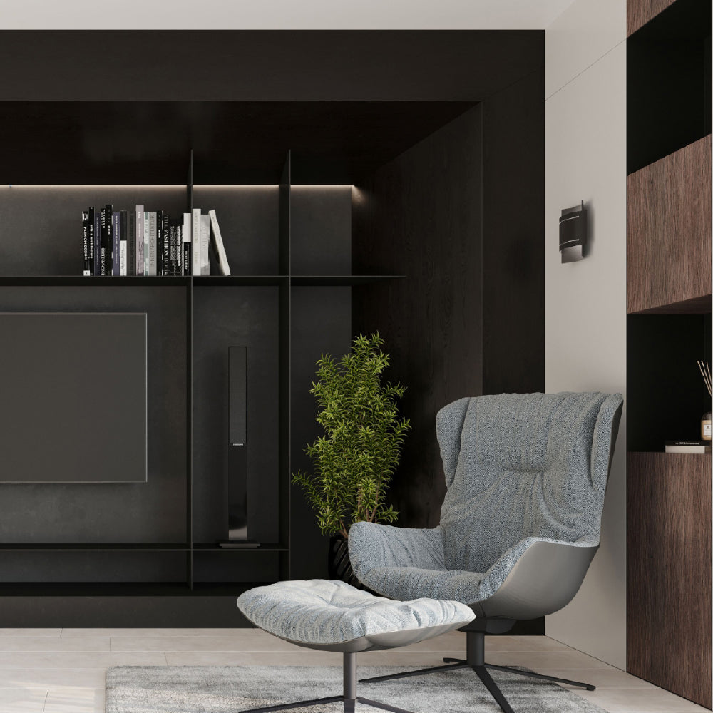 Wandlamp Hestia Sollux Zwart Metaal Nnb