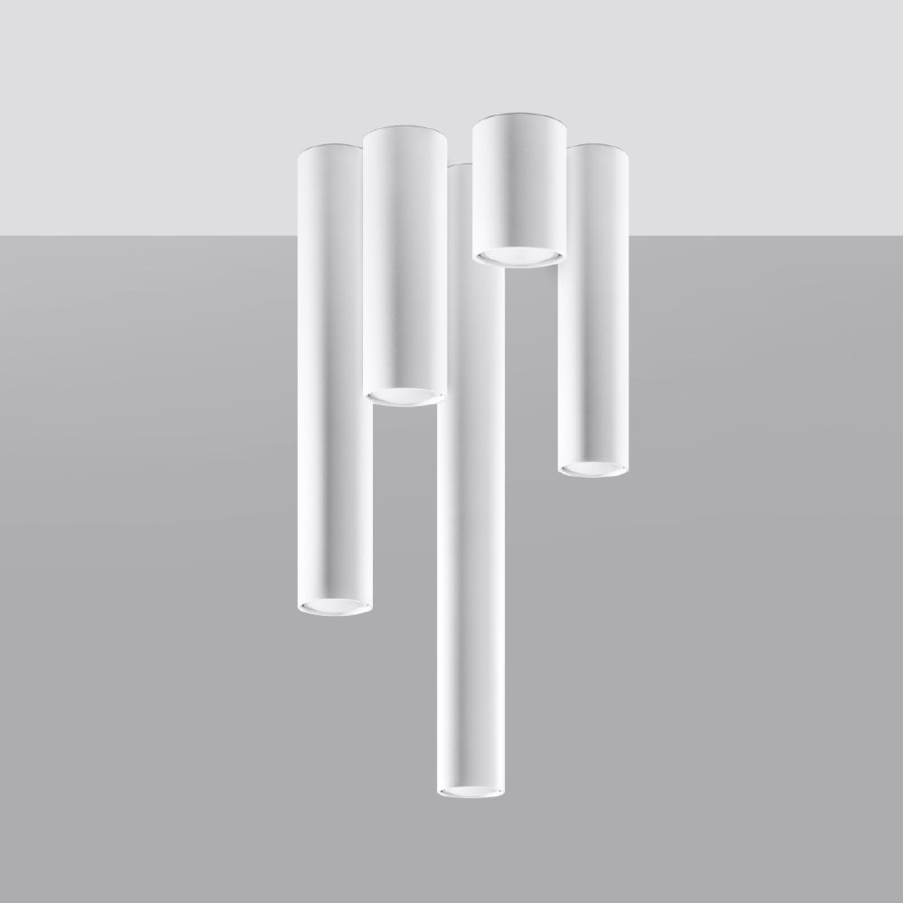 Plafondlamp Lagos Sollux Wit LxBxH 83x18x11 Metaal Nnb