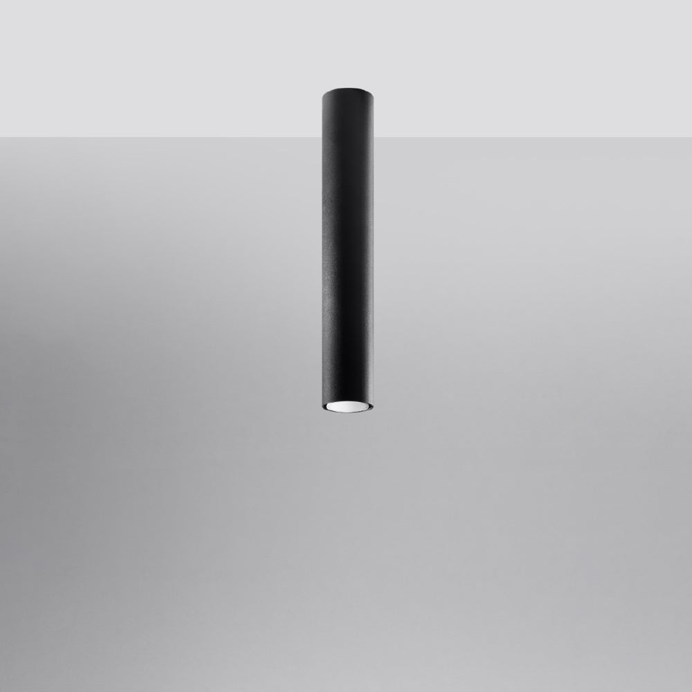 Plafondlamp Lagos Sollux Zwart Metaal Nnb