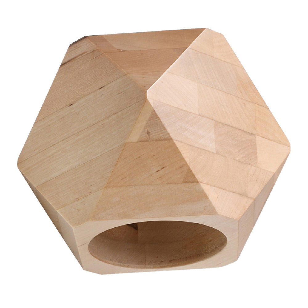 Wandlamp Woody Sollux Naturel LxBxH 17x17x17 Hout Nnb