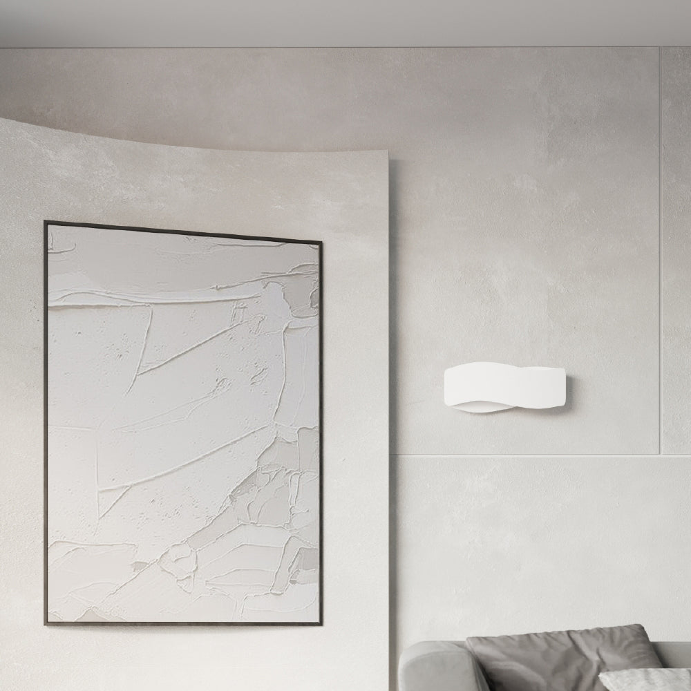 Wandlamp Tila Sollux Wit LxBxH 32x15x15 Metaal Nnb