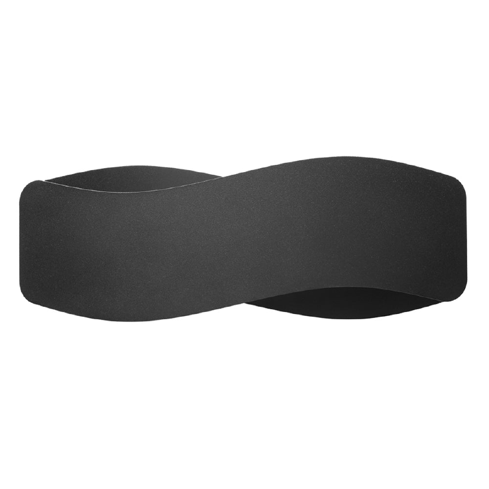 Wandlamp Tila Sollux Zwart LxBxH 47x18x13 Metaal Nnb