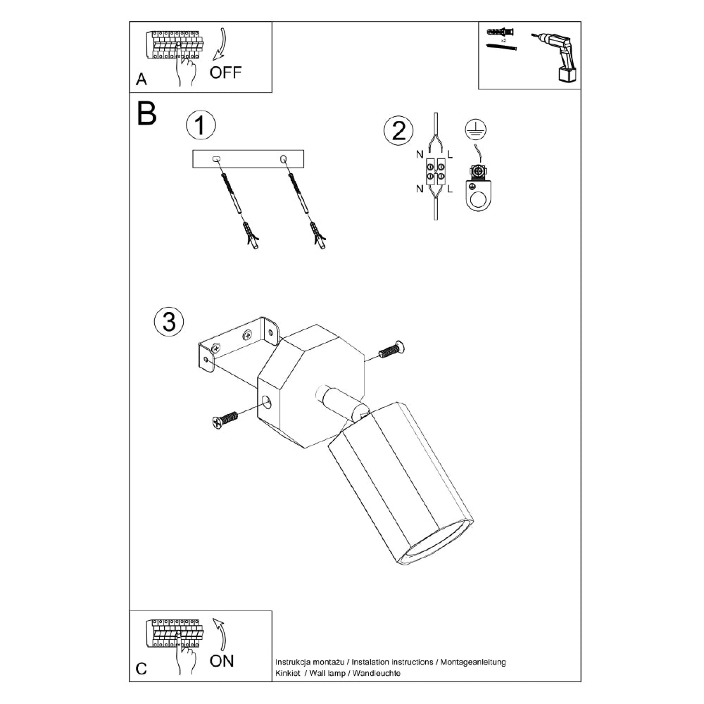 Wandlamp Zake Sollux Naturel LxBxH 17x17x17 Hout Nnb