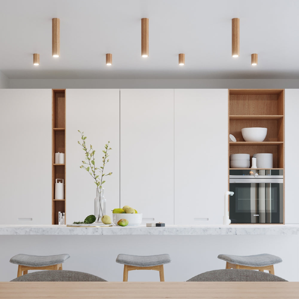 Wandlamp Zake Sollux Naturel LxBxH 17x17x17 Hout Nnb