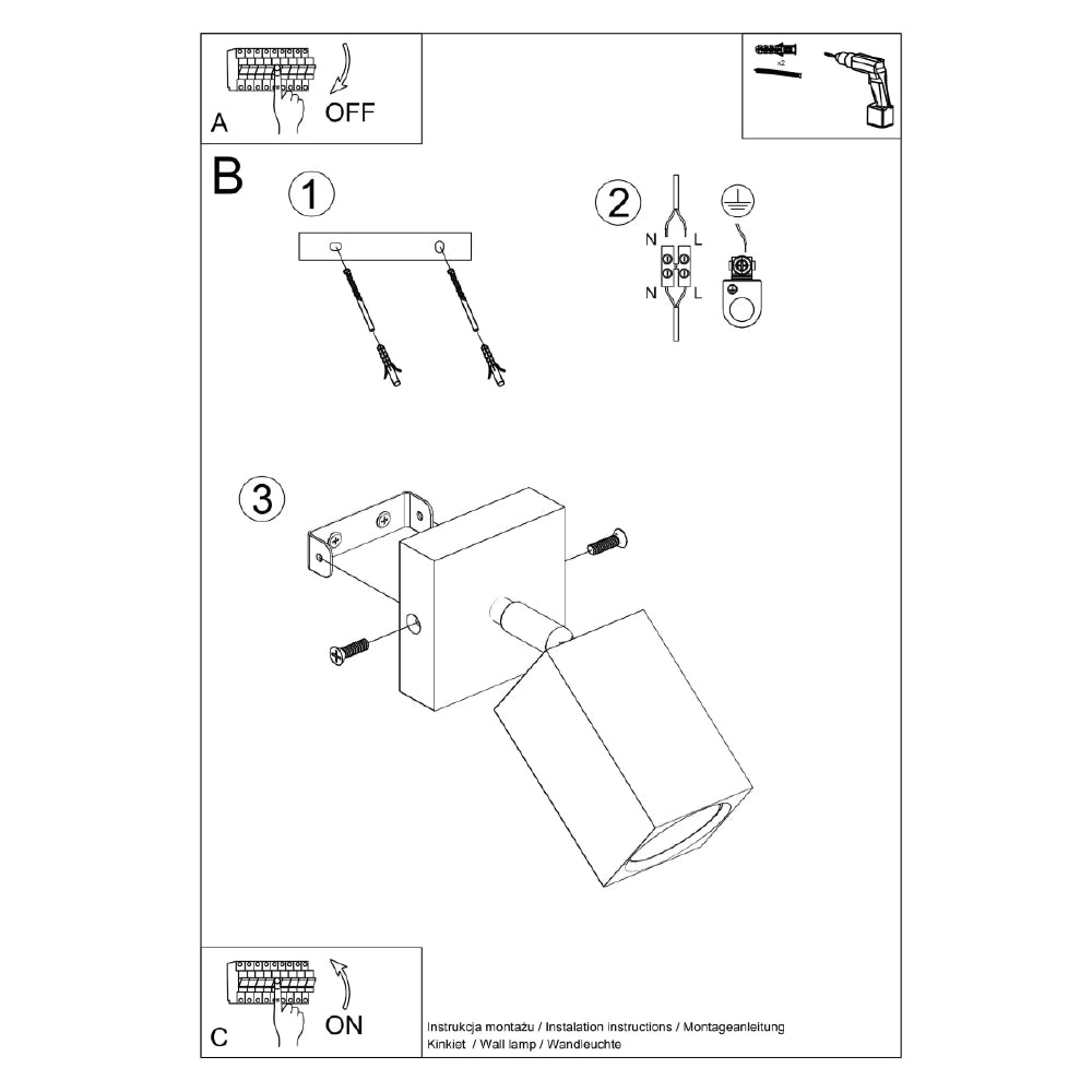 Wandlamp Keke Sollux Naturel LxBxH 17x17x17 Hout Nnb