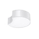 Plafondlamp Circle Sollux Wit PVC Nnb