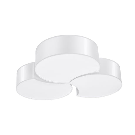 Plafondlamp Circle Sollux Wit PVC Nnb