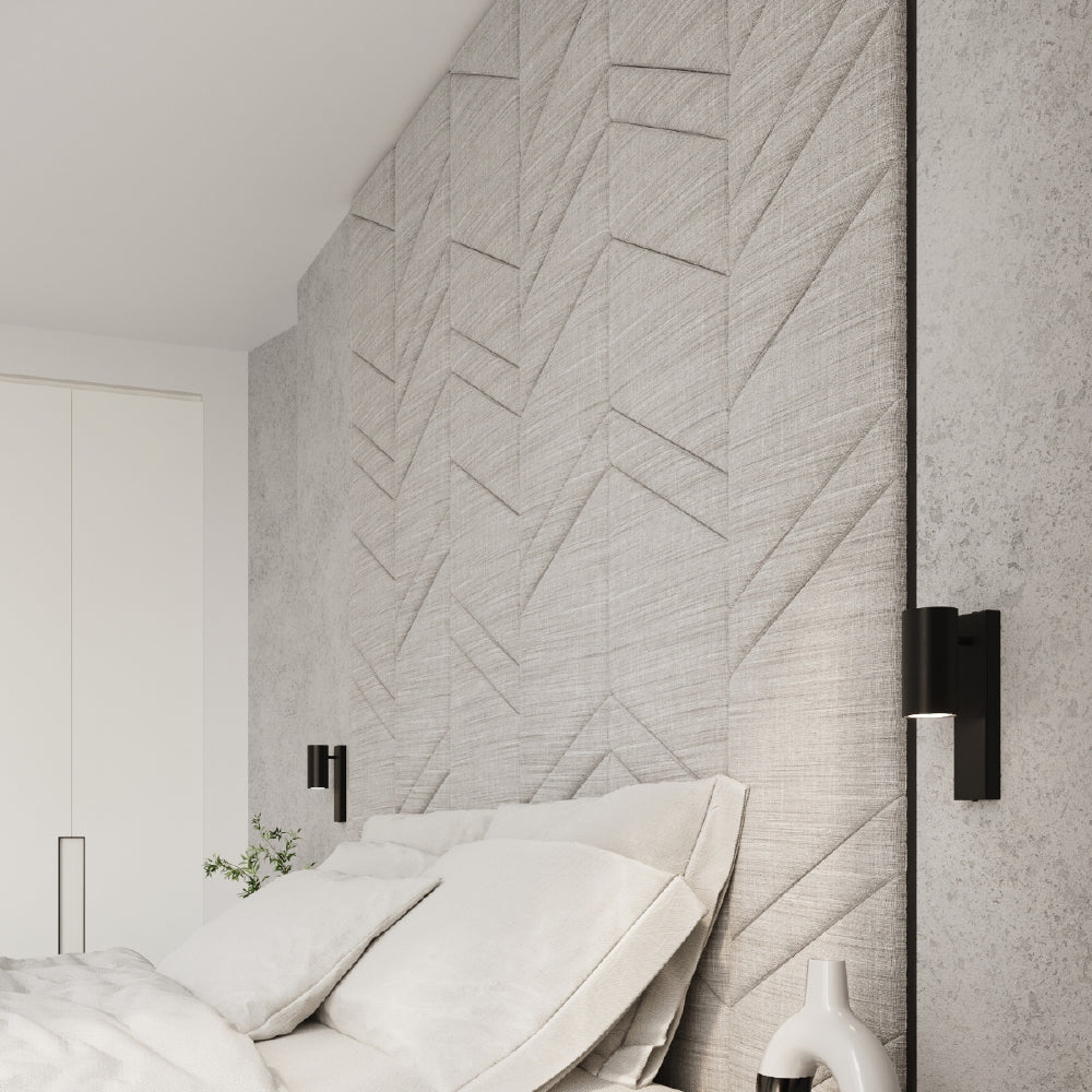 Wandlamp Utti Sollux Zwart LxBxH 11x11x18 Metaal Nnb