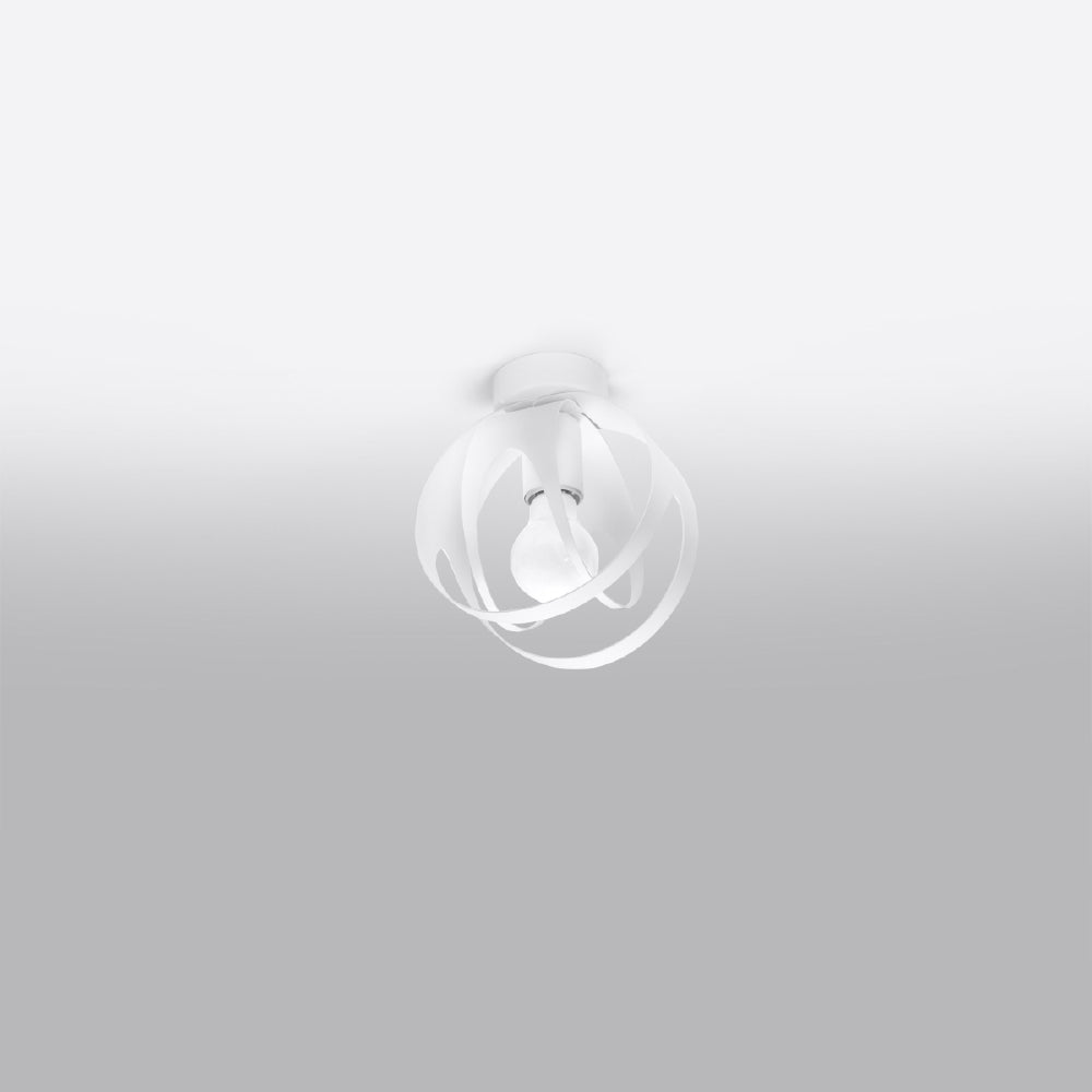 Plafondlamp Tulos Sollux Wit Metaal Nnb