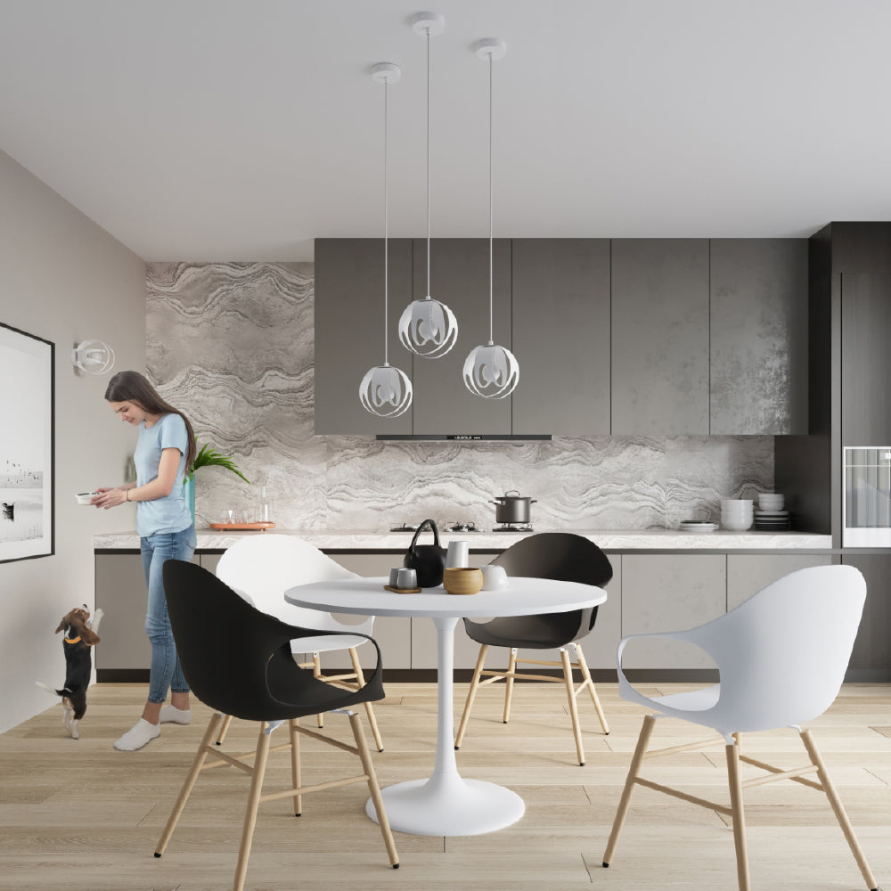 Plafondlamp Tulos Sollux Wit Metaal Nnb