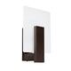 Wandlamp Lappo Sollux wenge Hout, Glas Nnb