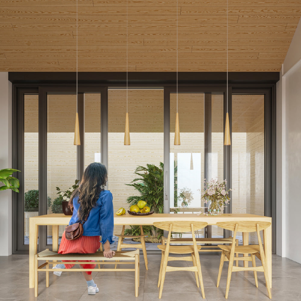 Hanglamp Sula Sollux Naturel LxBxH 46x17x11 Hout Nnb