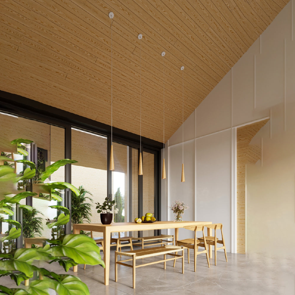 Hanglamp Sula Sollux Naturel LxBxH 46x17x11 Hout Nnb