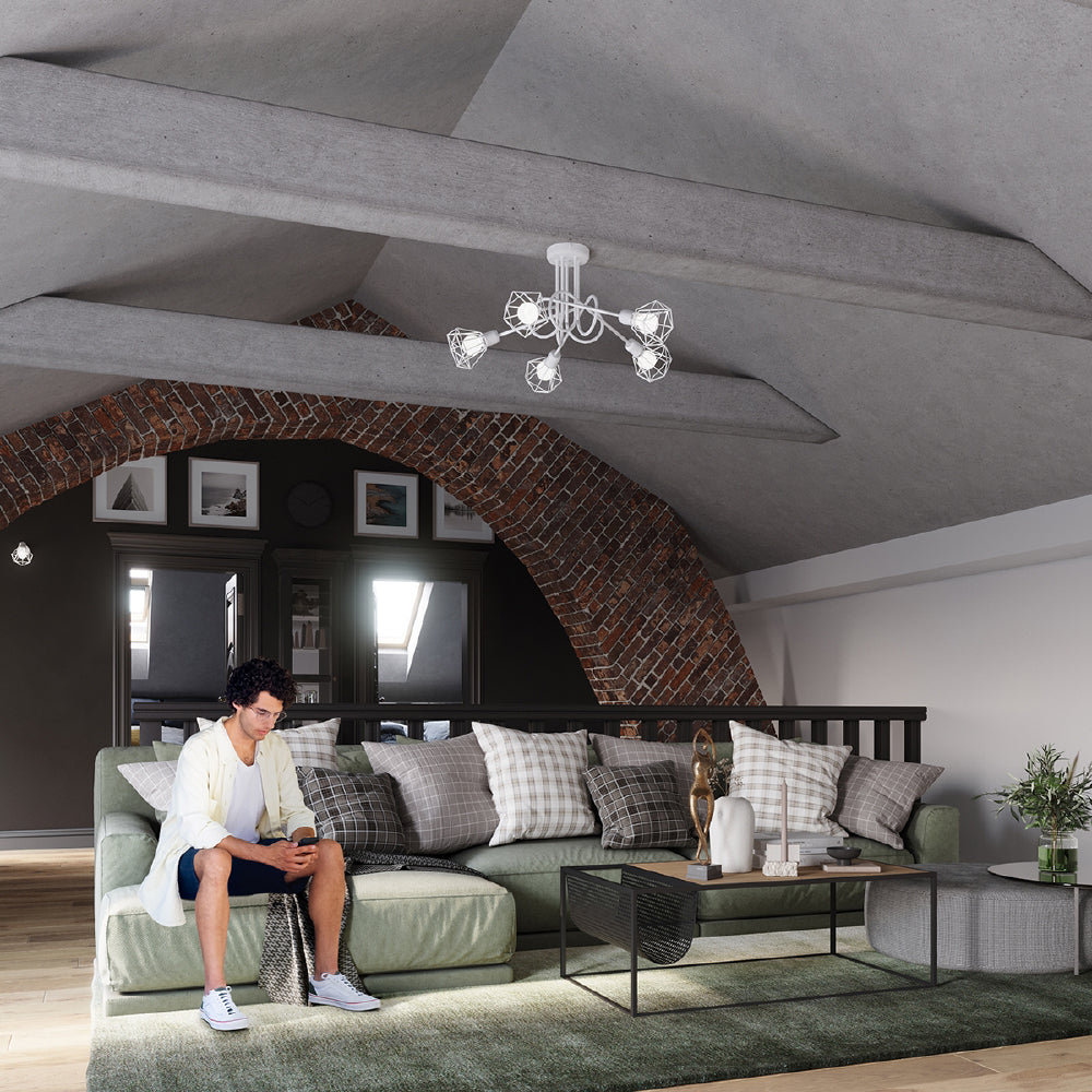 Wandlamp Artemis Sollux Wit LxBxH 16x16x16 Metaal Nnb