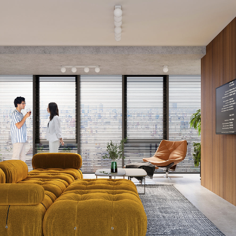 Plafondlamp Yoli Sollux Wit LxBxH 16x20x122 Metaal,Glas Nnb