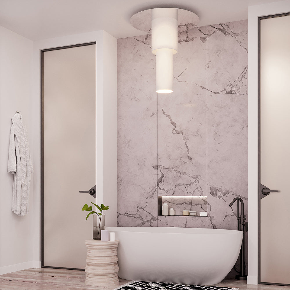 Plafondlamp Tvaror Thoro Wit LxBxH 120x120x60 Metaal Nnb