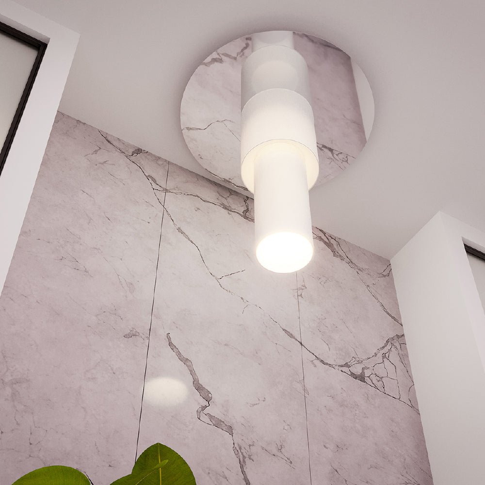 Plafondlamp Tvaror Thoro Wit LxBxH 120x120x60 Metaal Nnb