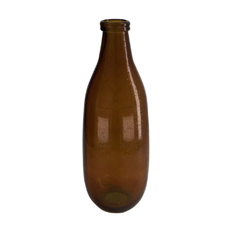 Pot en vaas Bottle recycled glass Dijk Natural Collections Bruin Gerecycled glas Nnb