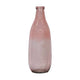 Pot en vaas Bottle recycled glass Dijk Natural Collections Roze Gerecycled glas Nnb