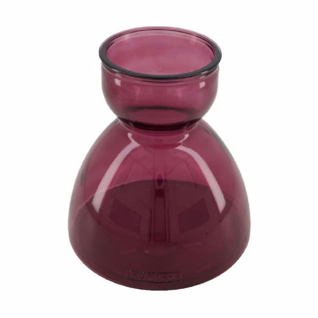 Pot en vaas Gerecycled glas 21,5x21,5x23cm Dijk Natural Collections Roze Gerecycled glas Nnb
