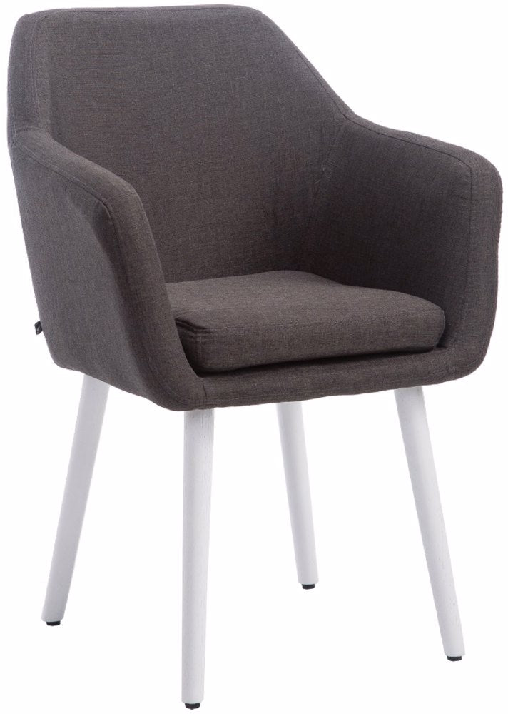 Eetkamerstoel Kuba CLP Donkergrijs Stof Nnb