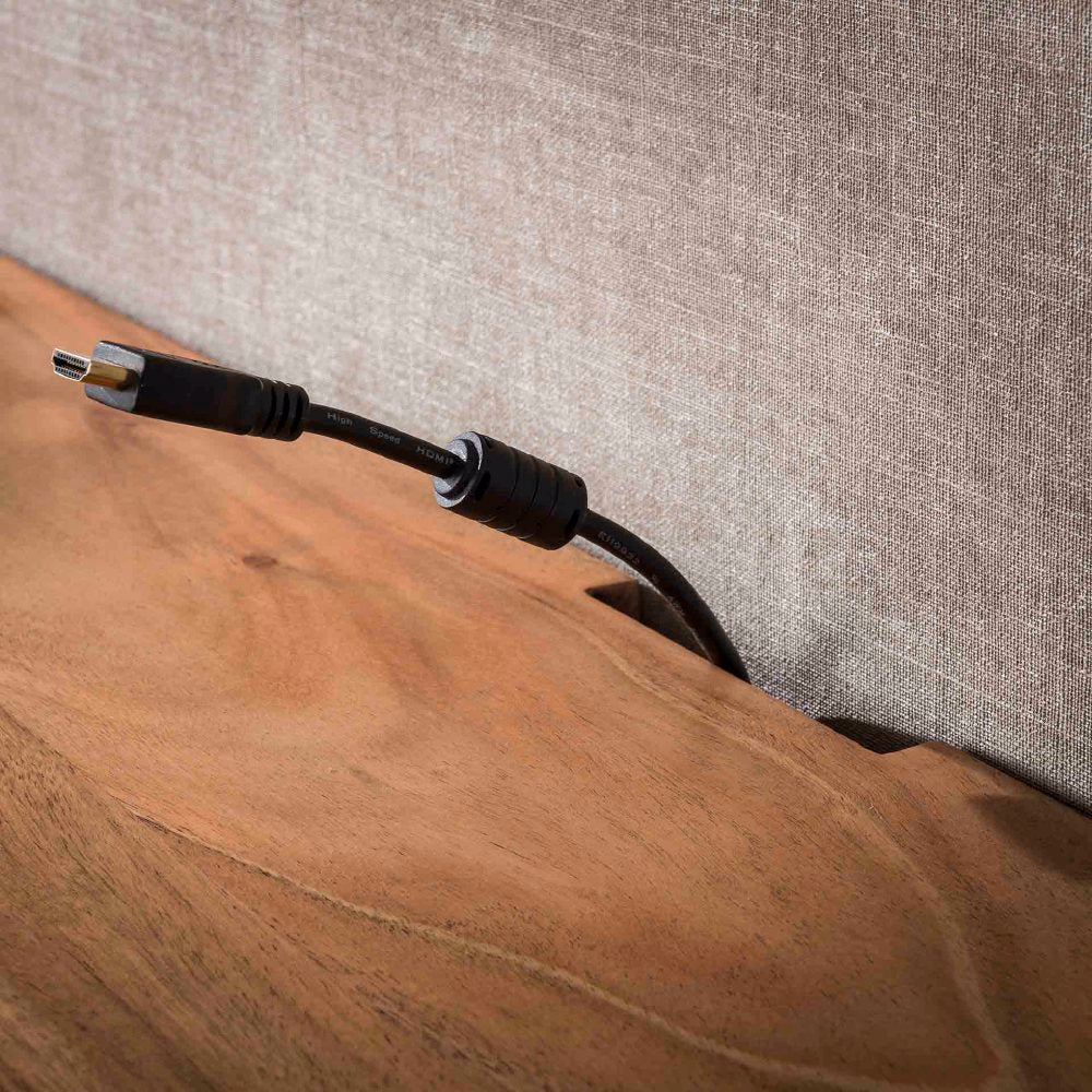 TV Meubel Danube chiQago Massief acacia naturel LxBxH 158x50x42 Acaciahout Nnb